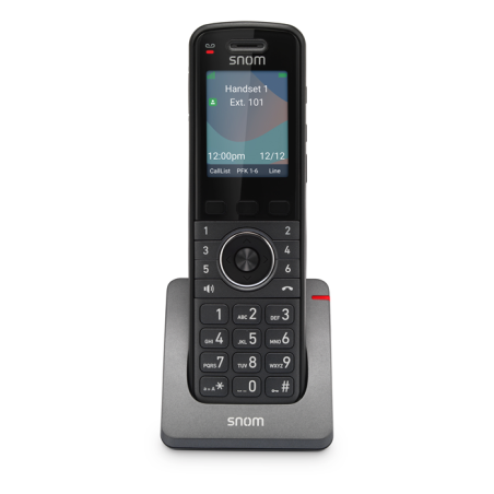 SNOM M55 DECT Handset, Bluetooth, HD Audio Quality, Long Standby time, Backlit Keys, Advanced Audio Quality,  For PSU Use IPS