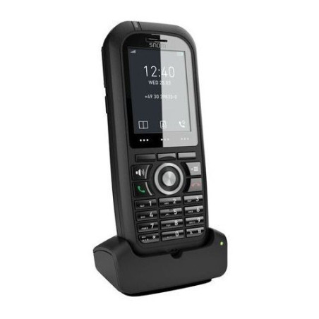SNOM M80 IP DECT handset, Ruggedized, Bluetooth, HD Audio Quality, Backlit Keypad, Alarm Function, LED Color Display, ADD 439