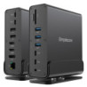 Simplecom CHT815 15-in-1 USB-C 4K Triple Display MST Docking Station with Dual HDMI DP