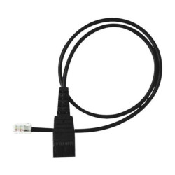 Yealink QD-RJ9-CORD,  QD to RJ Cord for YHS36/YHS34/YHS34 Lite, Quick Disconnect (QD) to RJ9 converter for Yealink YHS34, YHS