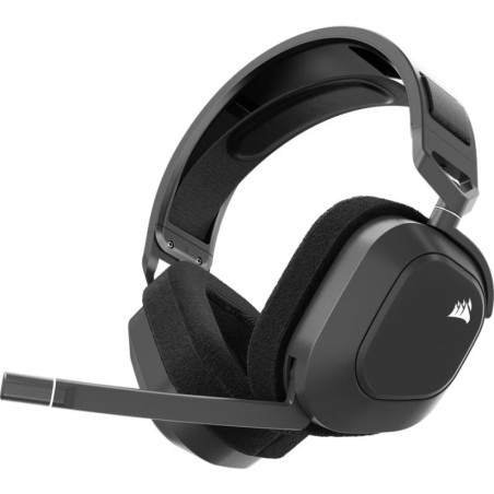 Corsair HS80 MAX WIRELESS Gaming Headset – Steel Gray, 50mm drivers, Dolby Atmost, 24–130h battery, RGB, multi-platform P