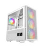 DeepCool CH560 DIGITAL White High Airflow Mid-Tower ATX Case, Digital Status Display, Magnetic Hybrid Mesh, 3 Pre-Installed 1