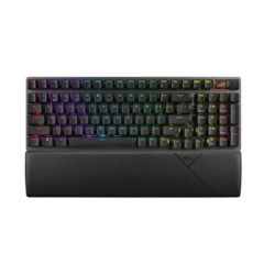 ASUS ROG STRIX SCOPE II 96 WL Storm Switch NX Wireless Gaming Mechanical Keyboard, Tri-mode Connection, Streamer Hotkeys, PBT