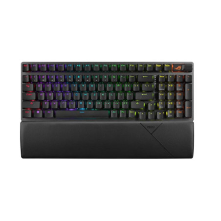 ASUS ROG STRIX SCOPE II 96 WL Storm Switch NX Wireless Gaming Mechanical Keyboard, Tri-mode Connection, Streamer Hotkeys, PBT