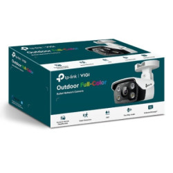 TP-Link VIGI 4MP C340(6mm)  Outdoor Full-Colour Bullet Network Camera, 6mm Lens, Smart Detection, 3YW