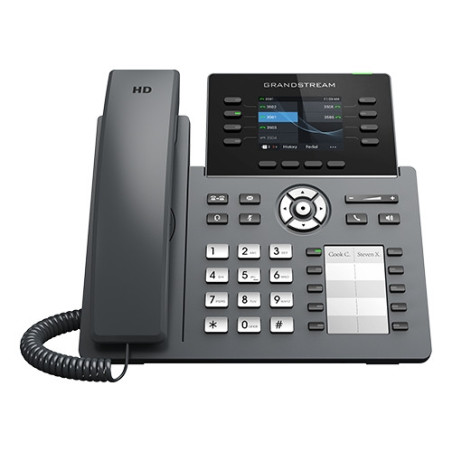 Grandstream GRP2634 4 4 lines, Gigabit, WiFi/BT, Colour Screen, 10 paper based BLF keys