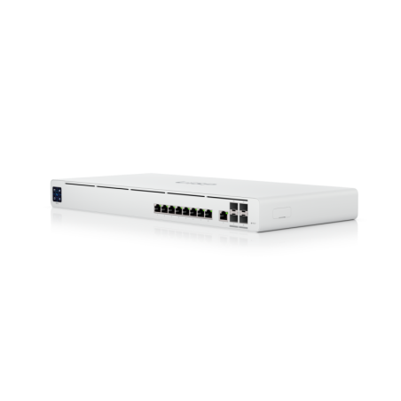 Ubiquiti UISP Router Professional, (9) GbE RJ45 ports, (4) 10G SFP  ports, Integrated Layer 2 Switch,  Up to 9,500 Mbps NAT T