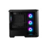 MSI MAG PANO M100R PZ BLACK Micro ATX Case, 1x USB 3.2, 2x USB 2.0, 1x Audio, 1x Mic, 4x PCI-E, 2x 2.5', 2x 3.5', Micro ATX /
