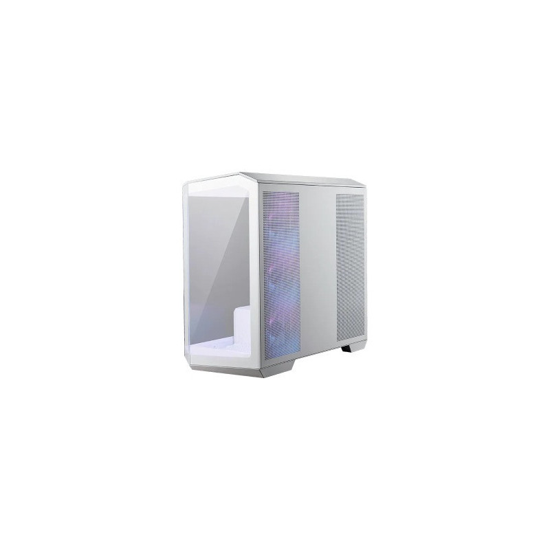 MSI MAG PANO M100R PZ WHITE Micro ATX Case, 1x USB 3.2, 2x USB 2.0, 1x Audio, 1x Mic, 4x PCI-E, 2x 2.5', 2x 3.5', Micro ATX /