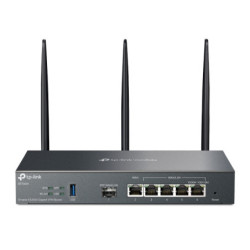 TP-Link ER706W Omada AX3000 Gigabit VPN Router, 6 Gigabit Ports (5 RJ45 1 SFP), Omada Mesh, IPSec, SSL, Wireguard, PPTP, L2TP