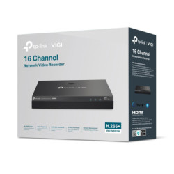 TP-Link VIGI NVR2016H 16 Channel Network Video Recorder, 4K Out, 16MP Decode, H.265 , ONVIF, 2-Way Audio, Remote Monitoring (