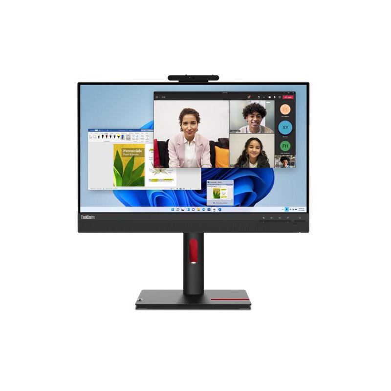 LENOVO ThinkCentre Tiny-in-One 23.8'/24' FHD TOUCH 60Hz 1920x1080 16:9 4ms Height Adjust Tilt Swivel Pivot Webcam Mic HDMI DP