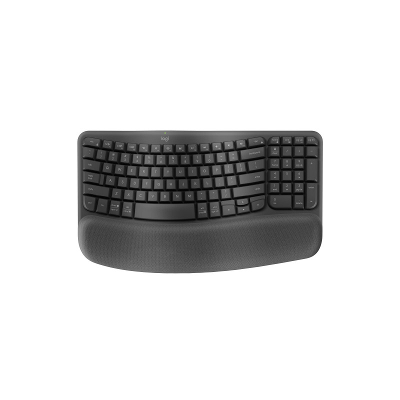 Logitech Ergo Series Wave Keys Wireless Ergonomic Keyboard (Graphite)