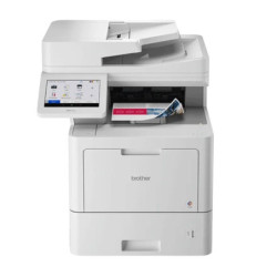 Brother MFC-L9630CDN Colour Laser Multi-Function Printer. Up to 600 x 600 dpi, 2,400 dpi class (2400 x 600) quality, 520 shee