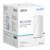 TP-Link Deco BE85(1-pack) BE22000 Tri-Band Whole Home Mesh Wi-Fi 7 System (WIFI7), 1376 Mbps at 2.4 GHz   8640 Mbps at 5 GHz 