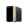 QNAP TS-264-8G 2 Bay desktop NAS 8 GB DDR4 onboard not expandable 2 x 3.5'/2.5' SATA 6Gb/s drive bays 2 x M.2 2280 PCIe Gen 3