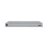 Ubiquiti UniFi Network, 24-Port, POE 400W, (8) 2.5GbEPoE  , (16) GbE Ports - (8) PoE ,  (8) PoE  , (2)10G SFP , Layer3, Rack 