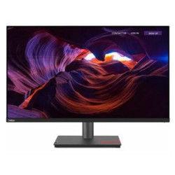 LENOVO ThinkVision P32p 31.5'/32' UHD Monitor 4K 3840x2160 16:9 Height Adjustable Tilt Swivel Pivot DP HDMI Thunderbolt 4 LAN