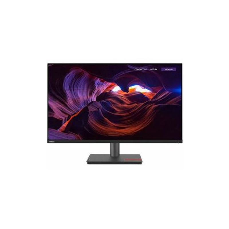 LENOVO ThinkVision P32p 31.5'/32' UHD Monitor 4K 3840x2160 16:9 Height Adjustable Tilt Swivel Pivot DP HDMI Thunderbolt 4 LAN