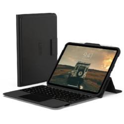 UAG Apple iPad (11.0') 11th Gen (A16) /iPad 10th Gen (10.9') Bluetooth Keyboard with Trackpad Rugged Case (English)- Black/As