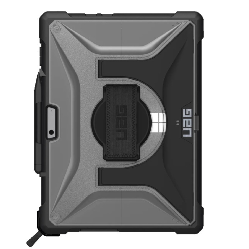 UAG Plasma Microsoft Surface Pro 11/Pro 10/Pro 9 Hand & Shoulder Strap Rugged Case -Ice (324012114343), DROP  Military Standa