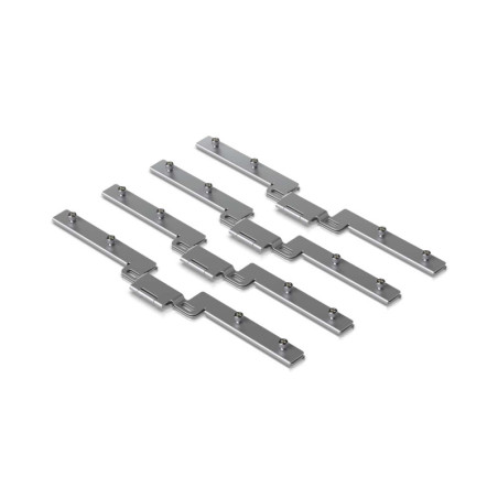 Ubiquiti Toolless Mini Rack Stacking Kit, Easy Install Accessory Set, Connect 2 Toolless Mini Racks To Create 12U Network Rac