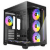 Antec C5 ARGB ATX, mATX Seamless Edge to Edge, Black, 270 degrees, 7x ARGB   PWM Controller, 5090 Back Connect, USB-C, Dual C