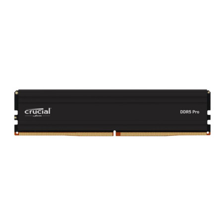 Crucial Pro 32GB (1x32GB) DDR5 UDIMM 5600MHz CL46 Black Heat Spreader Support Intel XMP AMD Ryzen Desktop PC Gaming Memory ~C