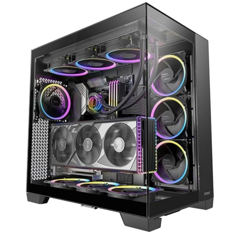 Antec C8 ARGB E-ATX, ATX, Dual Chamber, 2x 16CM ARGB Reverse Fans, 1x 14CM ARGB, USB-C, Large Clearance, 8x PCI for Large GPU