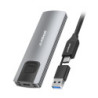 mbeat® 10Gbps M.2 NVMe SATA SSD Enclosure  Easily install  Versatile Storage Options up to 4TB USB Connectivity with 2-in-1 