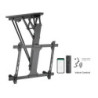 Brateck PLB-M0546AI Smart Flip Down TV Ceiling Mount Powered by TUYA Support most 32' ~ 70' TVs (Black) (LS)