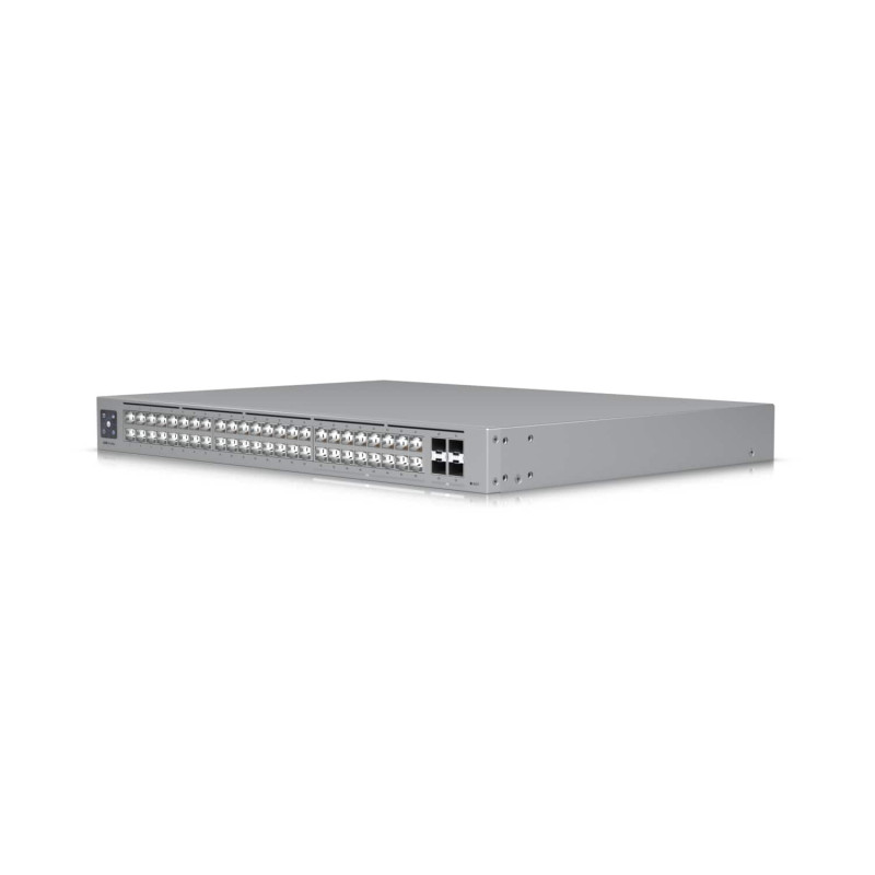 Ubiquiti Pro Max 48, 48-port, Layer 3 Etherlighting Switch, 2.5 GbE, 16 GbE RJ45 Ports, 32 GbE RJ45 , 4 10G SFP , Throughput 