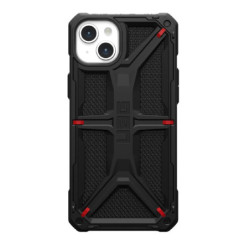 UAG Monarch Kevlar Apple iPhone 15 Plus (6.7') Rugged Case - Kevlar Black (114309113940), 20ft. Drop Protection (6M), 10 Year