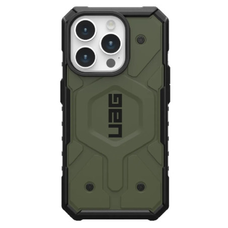 UAG Pathfinder MagSafe Apple iPhone 15 Pro (6.1') Rugged Case - Olive Drab (114281117272),18ft. Drop Protection (5.4M),Tactic
