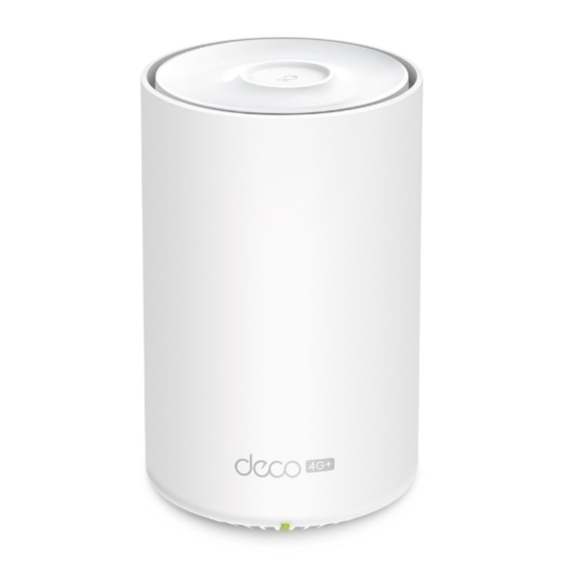 TP-Link Deco X10-4G(1-pack) 4G  AX1500 Whole Home Mesh Wi-Fi 6 Router, Build-In 300Mbps 4G  LTE Advanced Modem