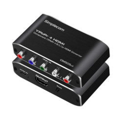 Simplecom CM505v3 Component (YPbPr   Stereo R/L) to HDMI Converter Full HD 1080p