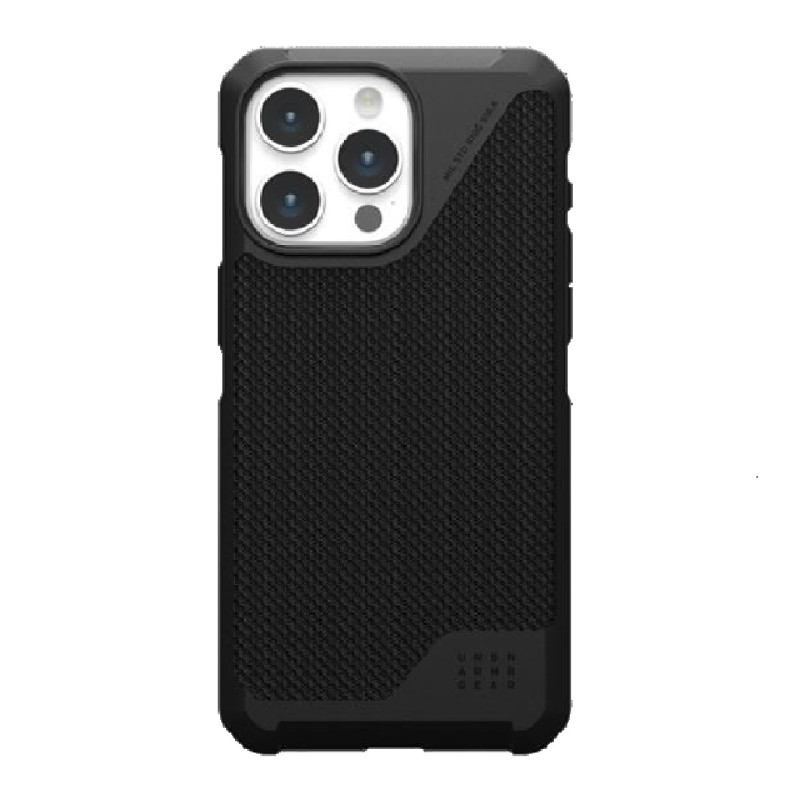 UAG Metropolis LT Magsafe Apple iPhone 16 Pro (6.3') Rugged Case - Kevlar Black (114452113940), 18ft. Drop Protection (5.4M),