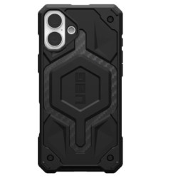 UAG Monarch Pro MagSafe Apple iPhone 16 Plus (6.7') Rugged Case - Carbon Fiber (114455114242), 25ft. Drop Protection(7.6M), 1