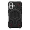 UAG Monarch Pro MagSafe Kevlar Apple iPhone 16 (6.1') Rugged Case - Kevlar Black(114458113940),25ft. Drop Protection (7.6M), 