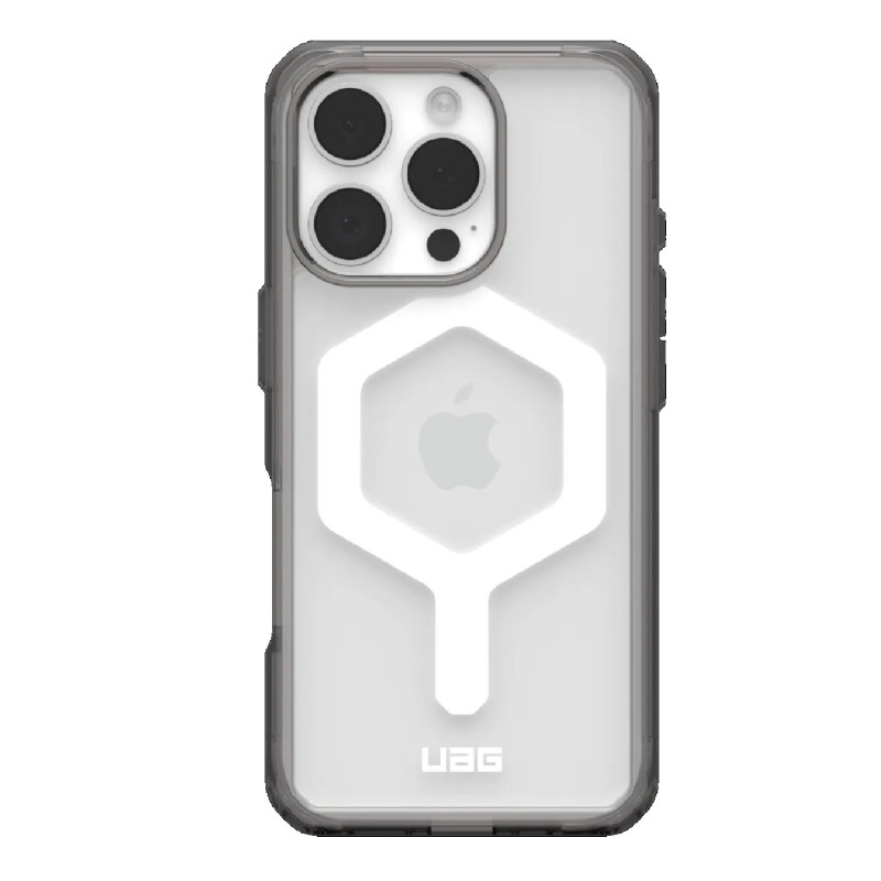 UAG Plyo MagSafe Apple iPhone 16 Pro Max (6.9') Rugged Case - Ash/White (114481113141), 16ft. Drop Protection (4.8M), Armored