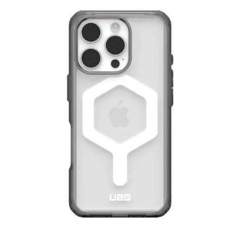 UAG Plyo MagSafe Apple iPhone 16 Pro Max (6.9') Rugged Case - Ash/White (114481113141), 16ft. Drop Protection (4.8M), Armored