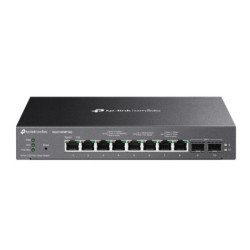 TP-Link SG2210XMP-M2 Omada 8-Port 2.5GBASE-T and 2-Port 10GE SFP  Smart Switch with 8-Port PoE , Integration with Omada SDN C