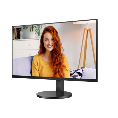 AOC 27' IPS 4K 3840 x 2160 UHD, HDR10, Speakers, Flicker FREE, HDMI 2.0 x 2, DisplayPort 1.4 x 1  black. VESA 100, Height Adj