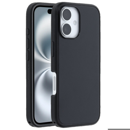 OtterBox Symmetry MagSafe Apple iPhone 16 (6.1') Case Black - (77-96542), Antimicrobial, DROP  3X Military Standard, Raised E