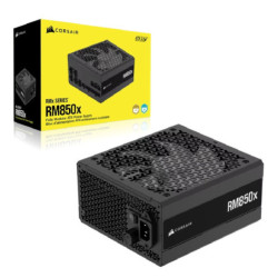 Corsair RMx Series RM850x Fully Modular Power Supply (AU): 850W, 80  Gold, 3x PCIe, 8x SATA, 2x EPS, Zero RPM, ATX 3.1