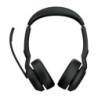 Jabra  Evolve2 55, USB A, Stereo, UC, Active Noise Cancellation (ANC), Link 380 Bluetooth® Adapter ,30m Wireless Range, 18 H