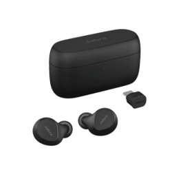 Jabra, Evolve2, Buds, UC, USB-C, Professional, Pocketable Calls.True Wireless Earbudsengineered for Hybrid Working, 8 Hours B