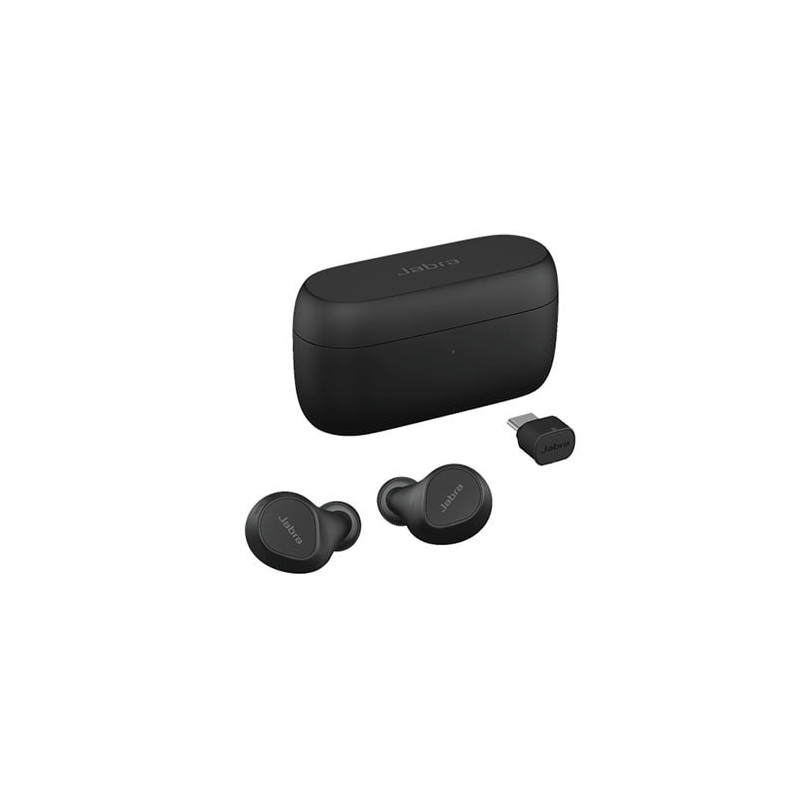 Jabra, Evolve2, Buds, UC, USB-C, Professional, Pocketable Calls.True Wireless Earbudsengineered for Hybrid Working, 8 Hours B