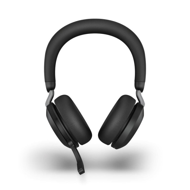 Jabra Evolve2 75 - USB-A Link380a UC Stereo Black, Advanced ANC, 30m Wireless Range, Dual Bluetooth Connectivity, 36 Hours Ba