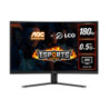 AOC 31.5' QHD Curved Monitor (CQ32G4E) – 180Hz VA, 0.5ms MPRT, 1500R curve, 121% sRGB, DP 1.4, HDMI 2.0, Delta E[2, tilt ad